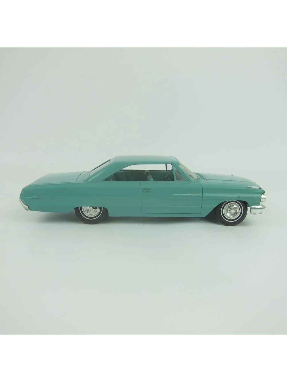 Vintage 1964 Ford Galaxie Sedan Dealer Promo Model Car 500 XL Turquoise Blue